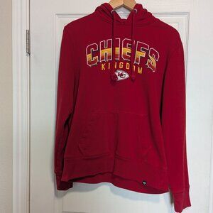 Kansas City Chiefs Hoodie Men’s S Red Kingdom AFC West USED